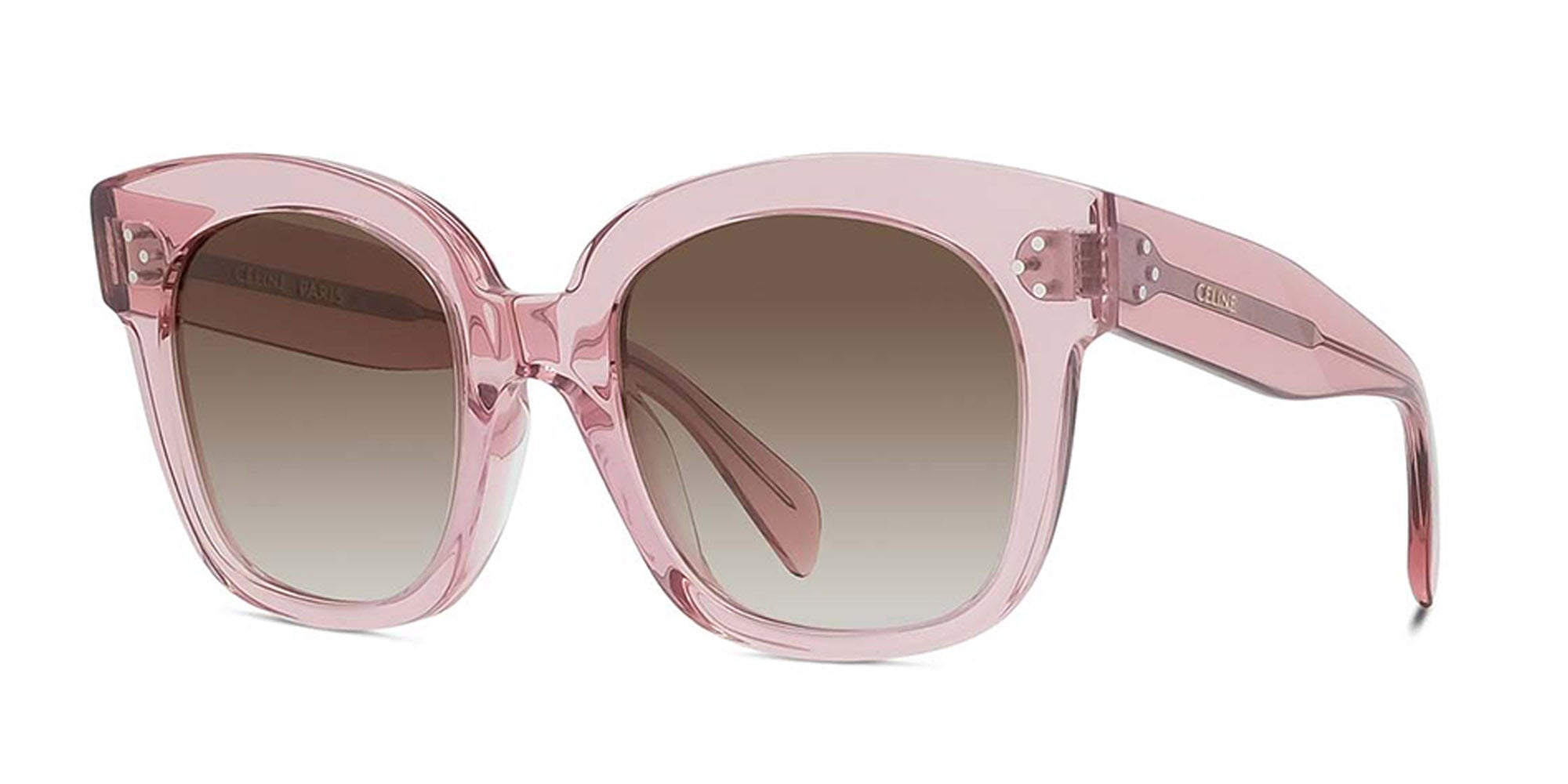CELINE Bold 3 Dots CL4002UN Sunglasses - UV Protection Polarized Lenses for Women - Perfect for Driving, Beach & Outdoor Activities