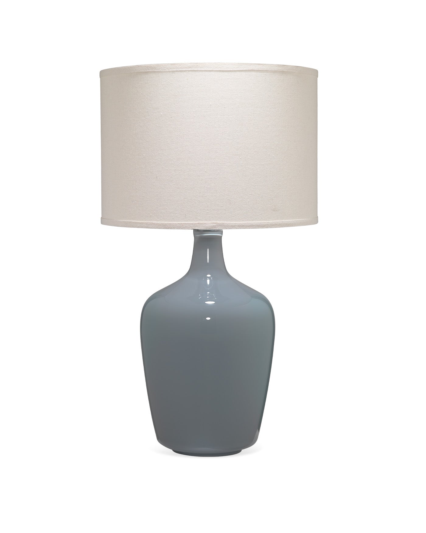Stylish Grey Plum Jar Table Lamp - Perfect for Bedroom, Living Room & Office Decor