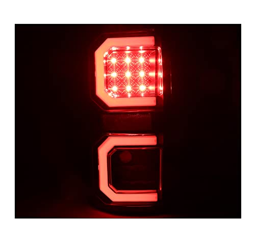 LED Tail Lights Brake Lamps Black/Smoke for 2007-2013 Toyota Tundra - Upgrade Rear Lighting for Enhanced Safety & Style
