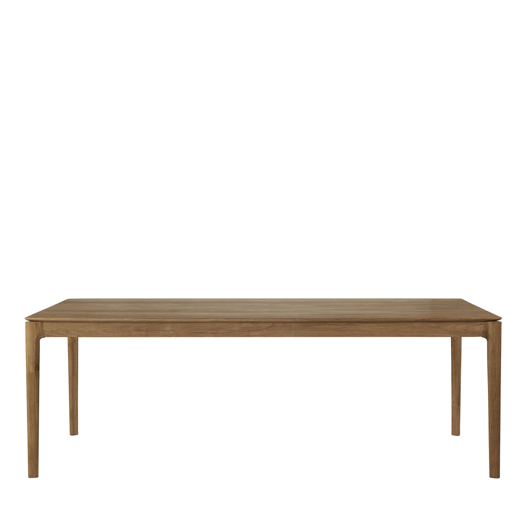 Modern Bok Dining Table - Solid Wood Kitchen Table for 6 - Stylish & Durable Home Furniture for Dining Room, Kitchen, or Breakfast Nook