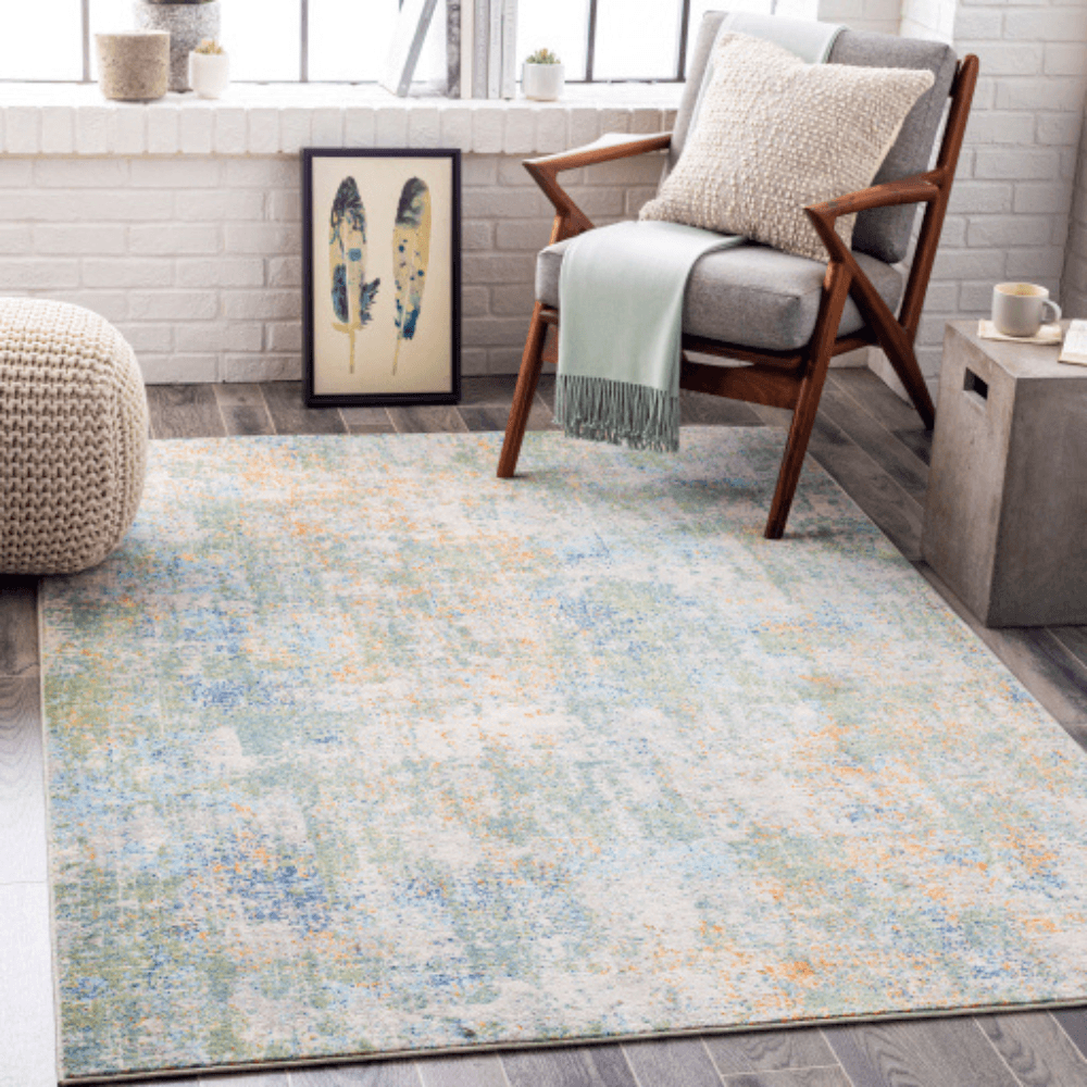 Premium Bodrum 2302 Outdoor Rug - Waterproof & UV Resistant Patio Carpet for Garden, Deck, Poolside - All-Weather Durable Floor Mat for Backyard, Balcony, Porch Decor