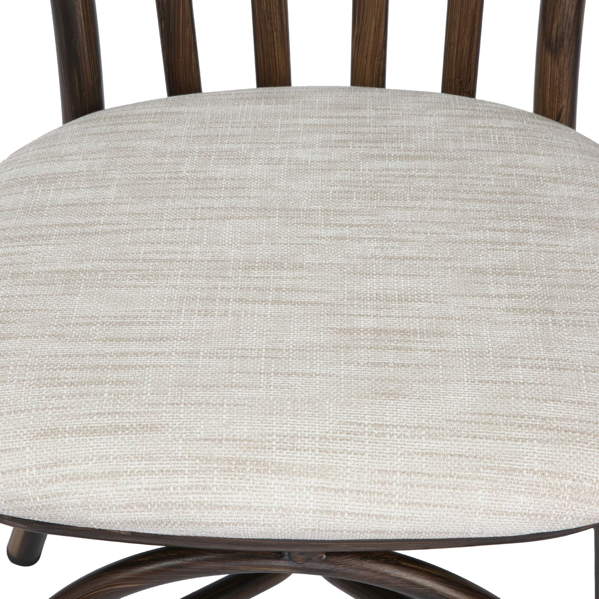 Modern Dining Chair Set of 2 - Upholstered PU Leather Kitchen Chairs with High Back & Aluminum Frame for Indoor/Outdoor Use - Beige - Perfect for Dining Room, Kitchen, Patio or Restaurant Seating