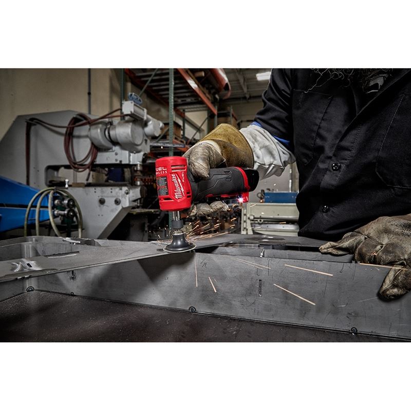 M12 FUEL 12V Brushless Cordless Right Angle Die Grinder (Tool Only) - Perfect for Automotive Repair, Metalworking & DIY Projects
