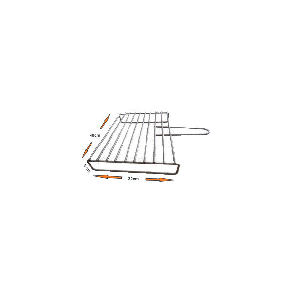 Premium BBQ Grill Rack for Wood Fired Grilling - Heavy Duty Stainless Steel Cooking Grate for Outdoor Camping, Backyard Parties & Picnics