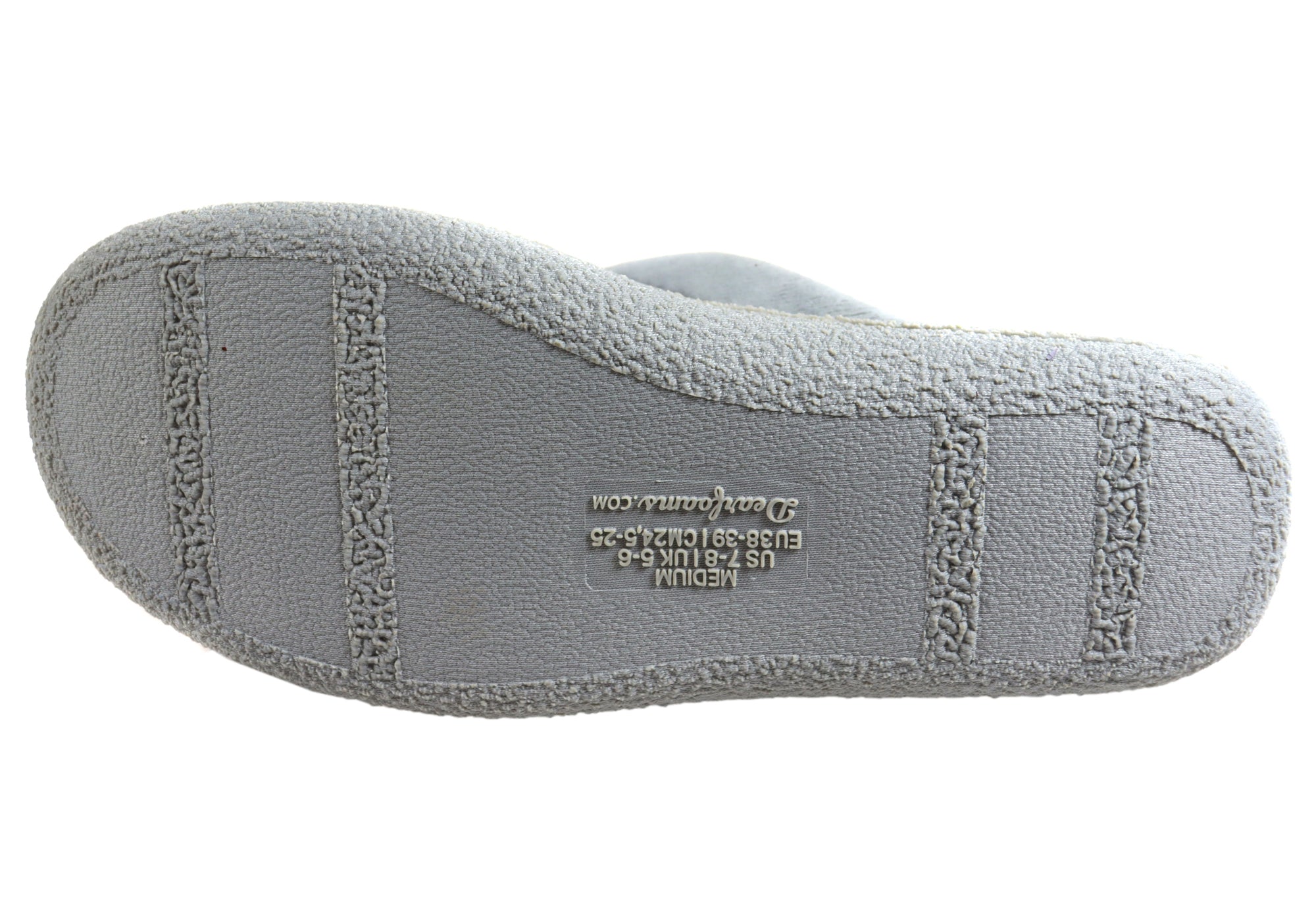 Dearfoams Women's Samantha Chenille Closed Toe Scuff Slippers - Soft Indoor House Shoes for Comfort & Warmth - Perfect for Relaxing at Home, Lounging & Cold Weather Wear