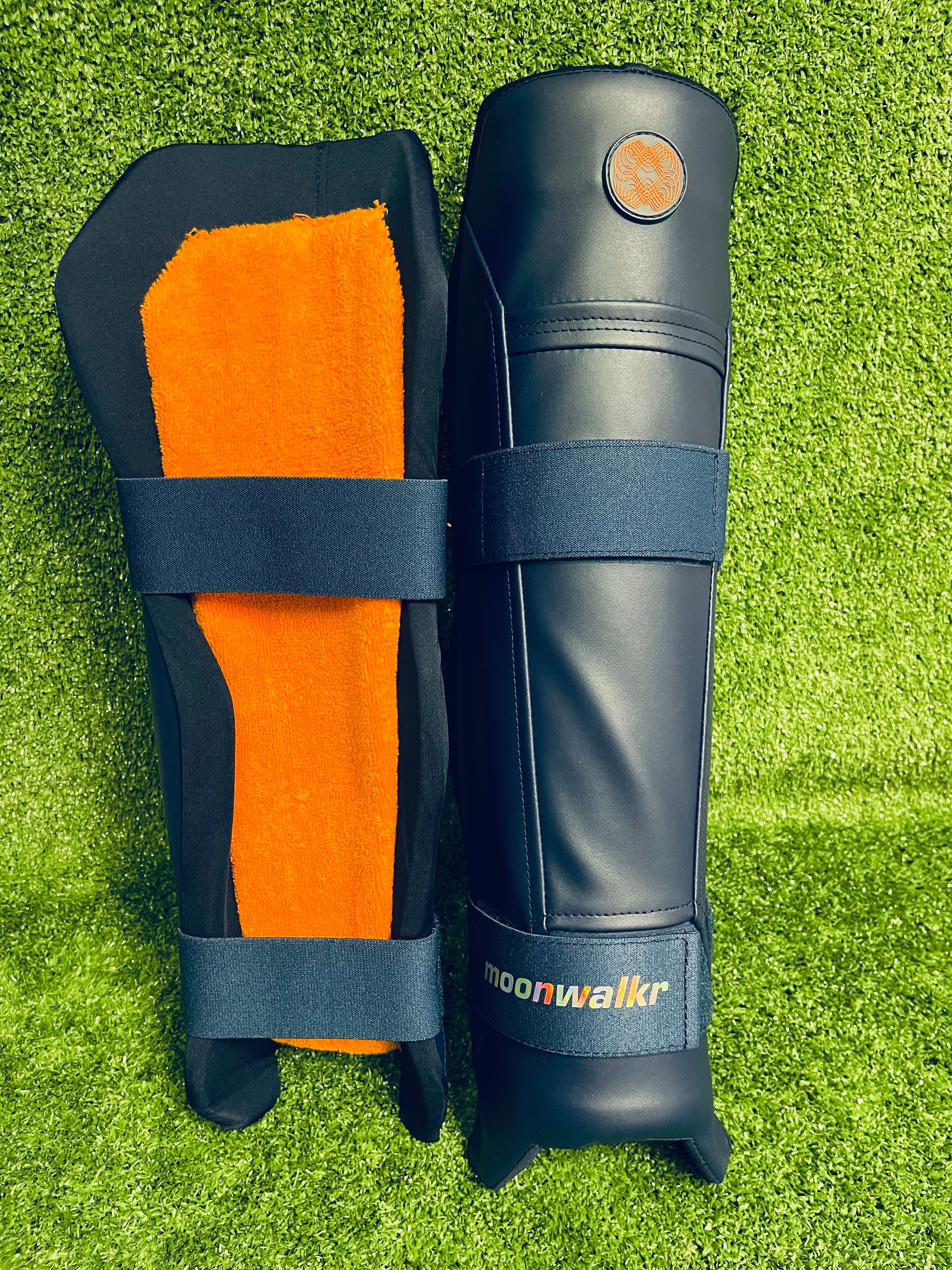 Moonwalkr Junior/Youth Wicket Keeping Pads 2.0 - Cricket Protective Gear for Kids - Perfect for Practice & Matches