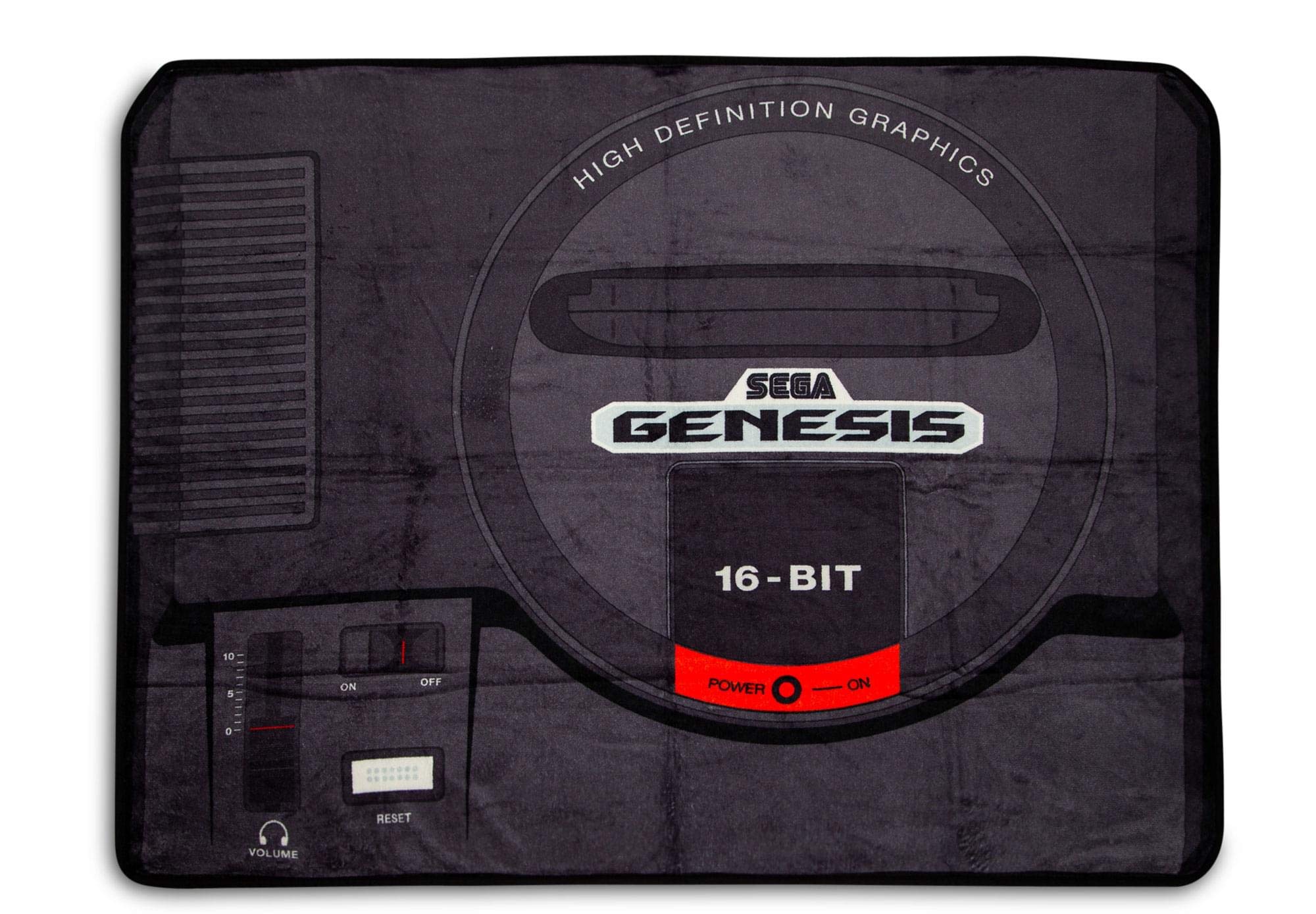 Sega Genesis Fleece Throw Blanket - Super Soft & Lightweight 45x60 Inches - Perfect for Gaming, Movie Nights & Cozy Home Decor