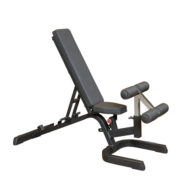 Body Solid GFID71B Commercial Adjustable Weight Bench for Home & Gym - Heavy Duty Strength Training Equipment for Full Body Workouts