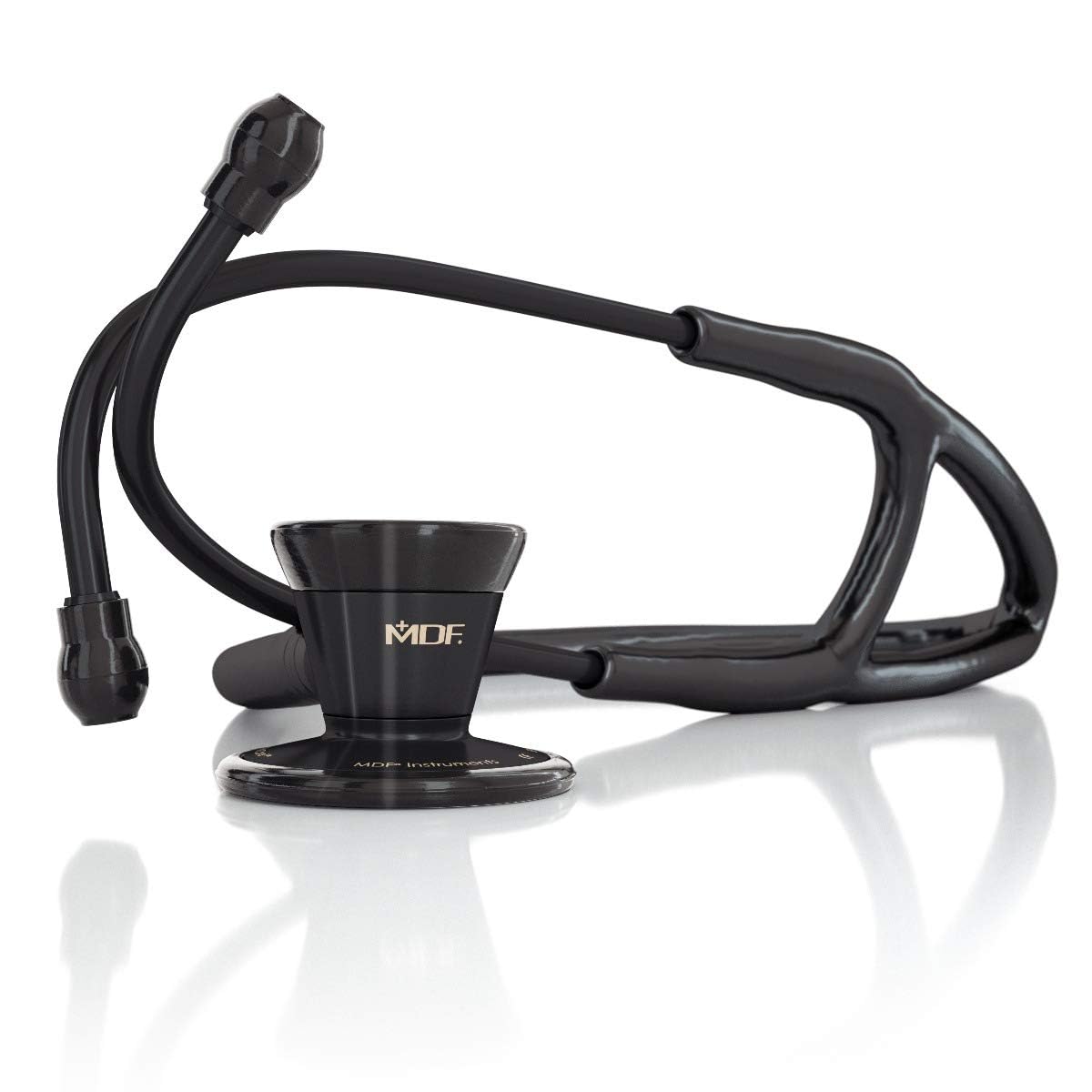 MDF ProCardial Cardiology Stethoscope - Dual Head Stainless Steel Adult Stethoscope with Black Tube & Chestpiece (MDF797BO) - Ideal for Doctors, Nurses, and Medical Professionals for Accurate Heart and Lung Auscultation
