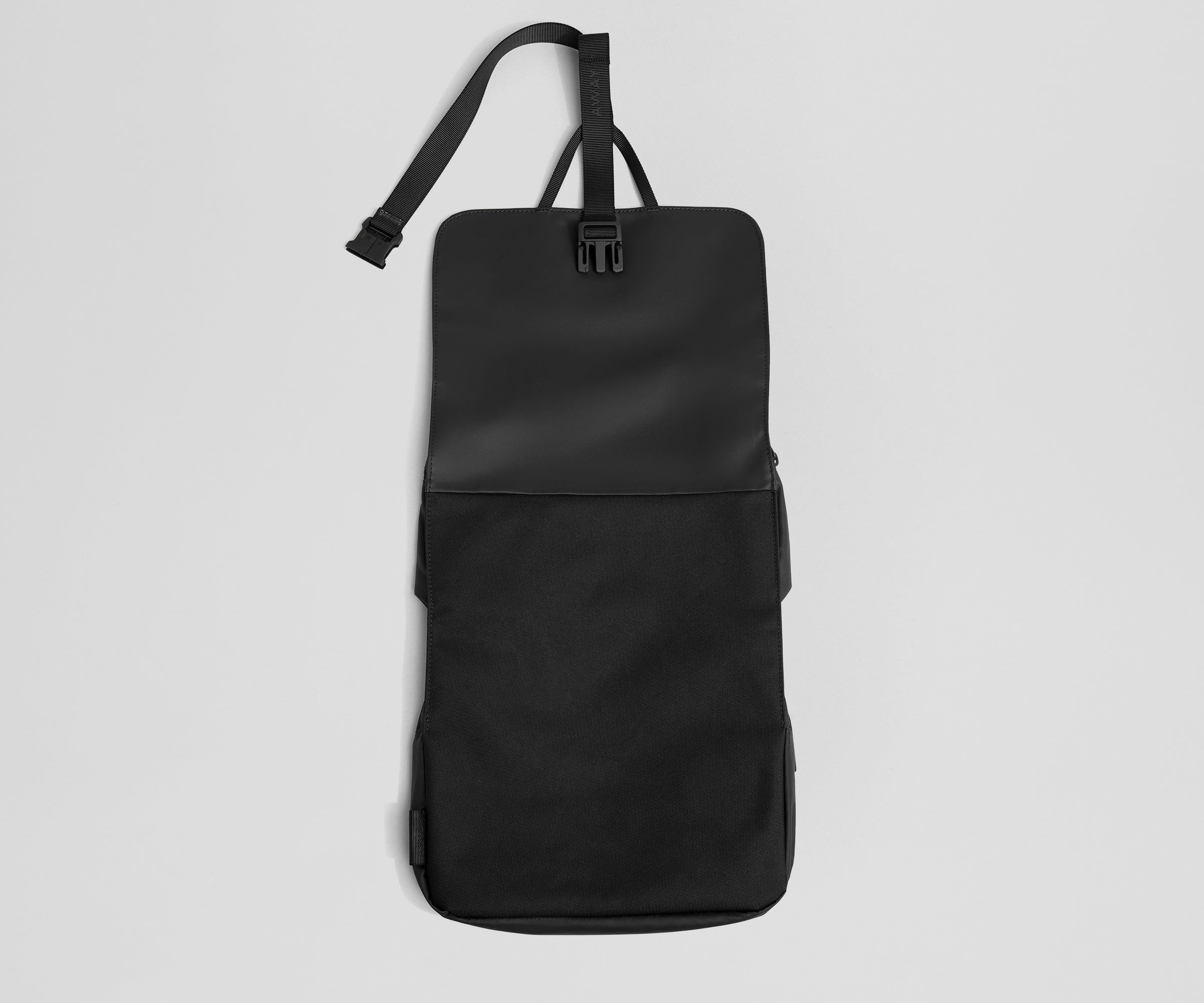 Jet Black Active Hanging Toiletry Bag - Waterproof Travel Cosmetic Organizer for Gym, Camping & Business Trips