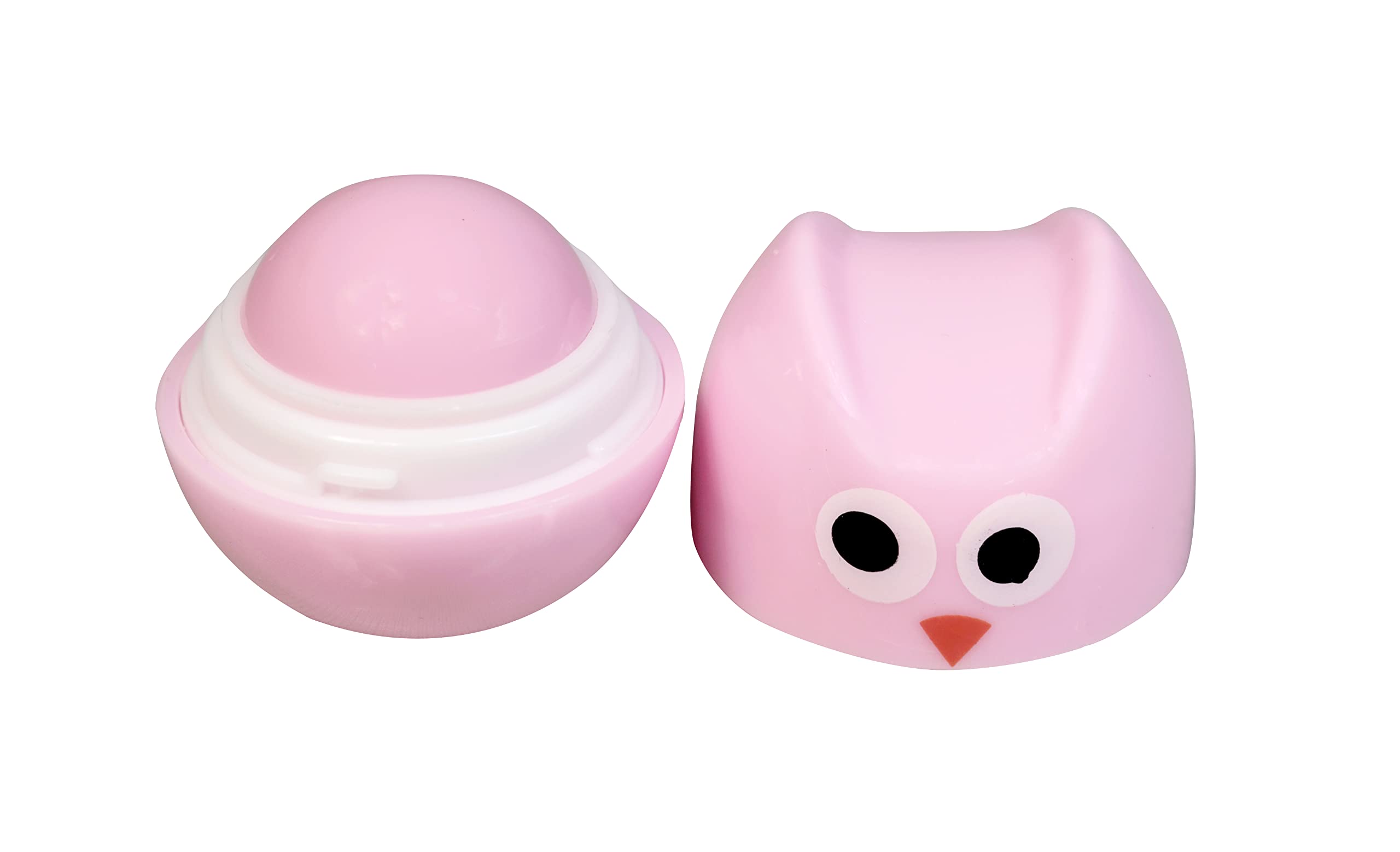 Pink Shimmer Cute Fruit Flavored Lip Balm - 7g Moisturizing & Hydrating Lip Care, Pack of 1 (Assorted Colors) - Perfect for Daily Use, Gifts & Travel Essentials