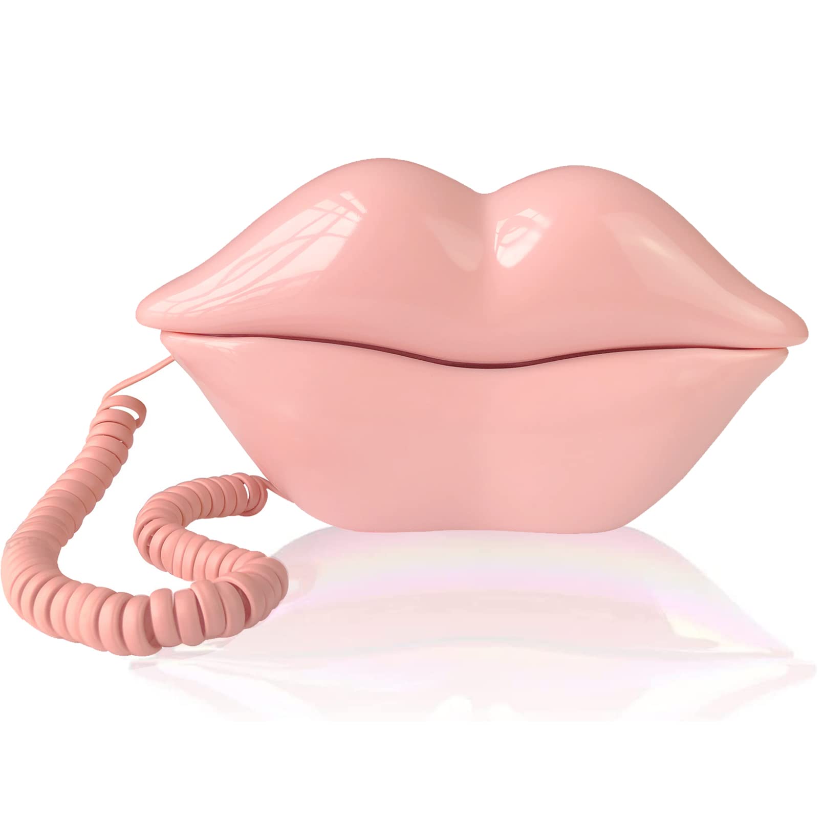 TelPal Retro Corded Landline Phone - Classic Analog Desktop Telephone for Home, Office, Hotel & Shop Use - Perfect for Business Promotions & Themed Parties