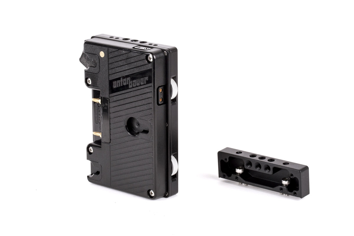 Wireless Gold Mount Battery Plate for RED® DSMC2™ Cameras - Professional Power Solution for Cinematography & Film Production