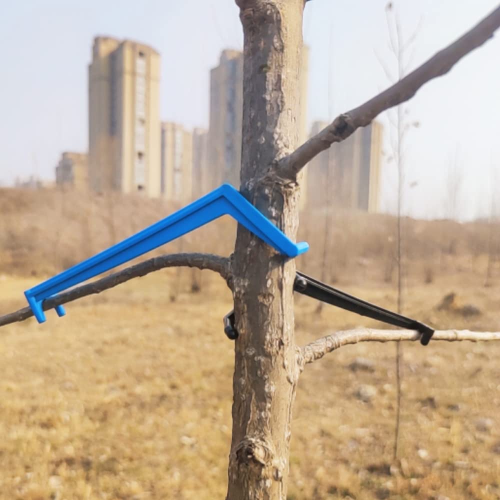 LEILIN Fruit Tree Branch Spreader - 90pcs Black Plastic Supports for Stronger Apple & Fruit Tree Branches - Ideal for Orchards, Home Gardens & Fruit Tree Training