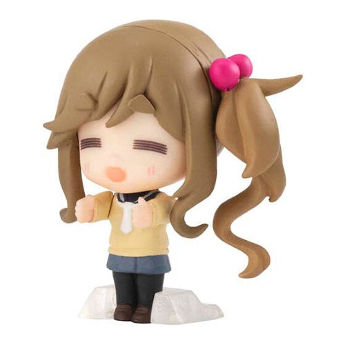 Laid Back Camp Narabundesu Bandai 1 Inch Mini Figure - Cute Anime Collectible for Desk Decor, Gift for Fans, and Camping Enthusiasts
