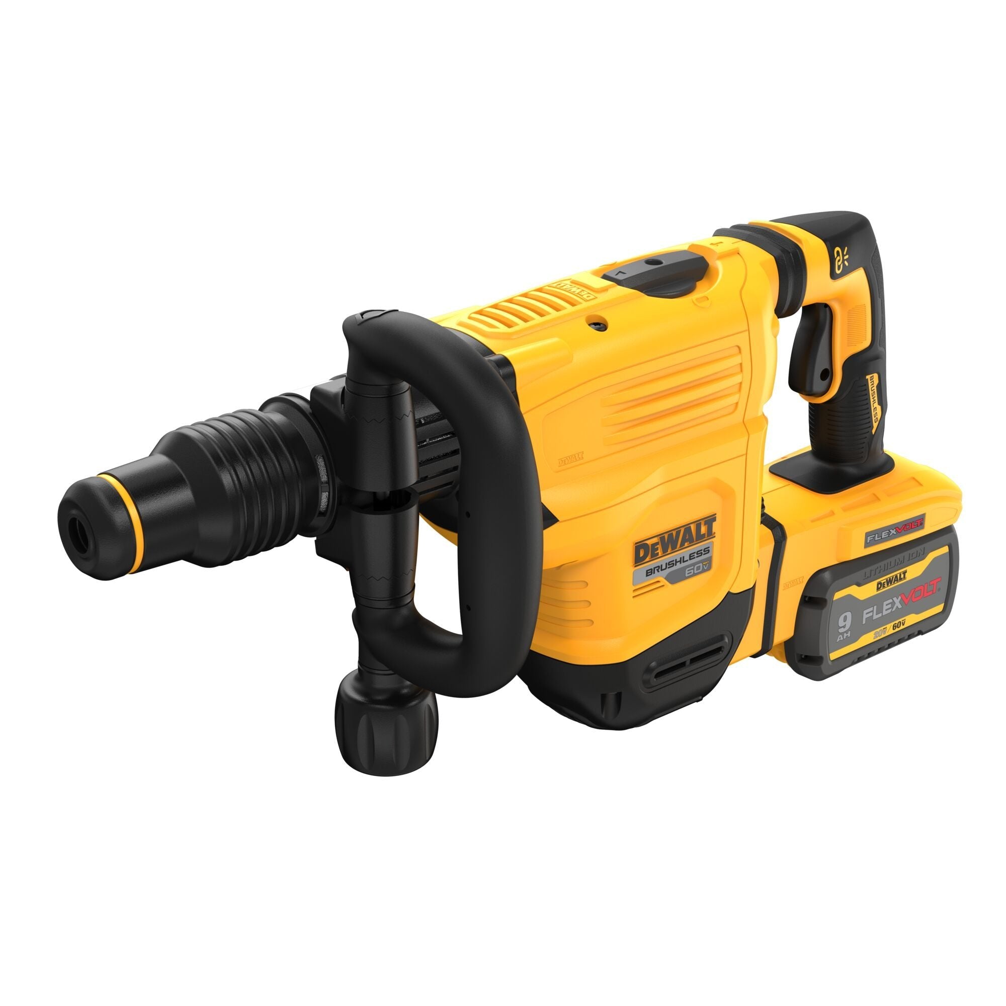 DEWALT DCH832X1 60V MAX Cordless SDS Max Rotary Hammer with 16 lbs Impact Energy - Perfect for Concrete Demolition, Chipping & Heavy-Duty Construction Work