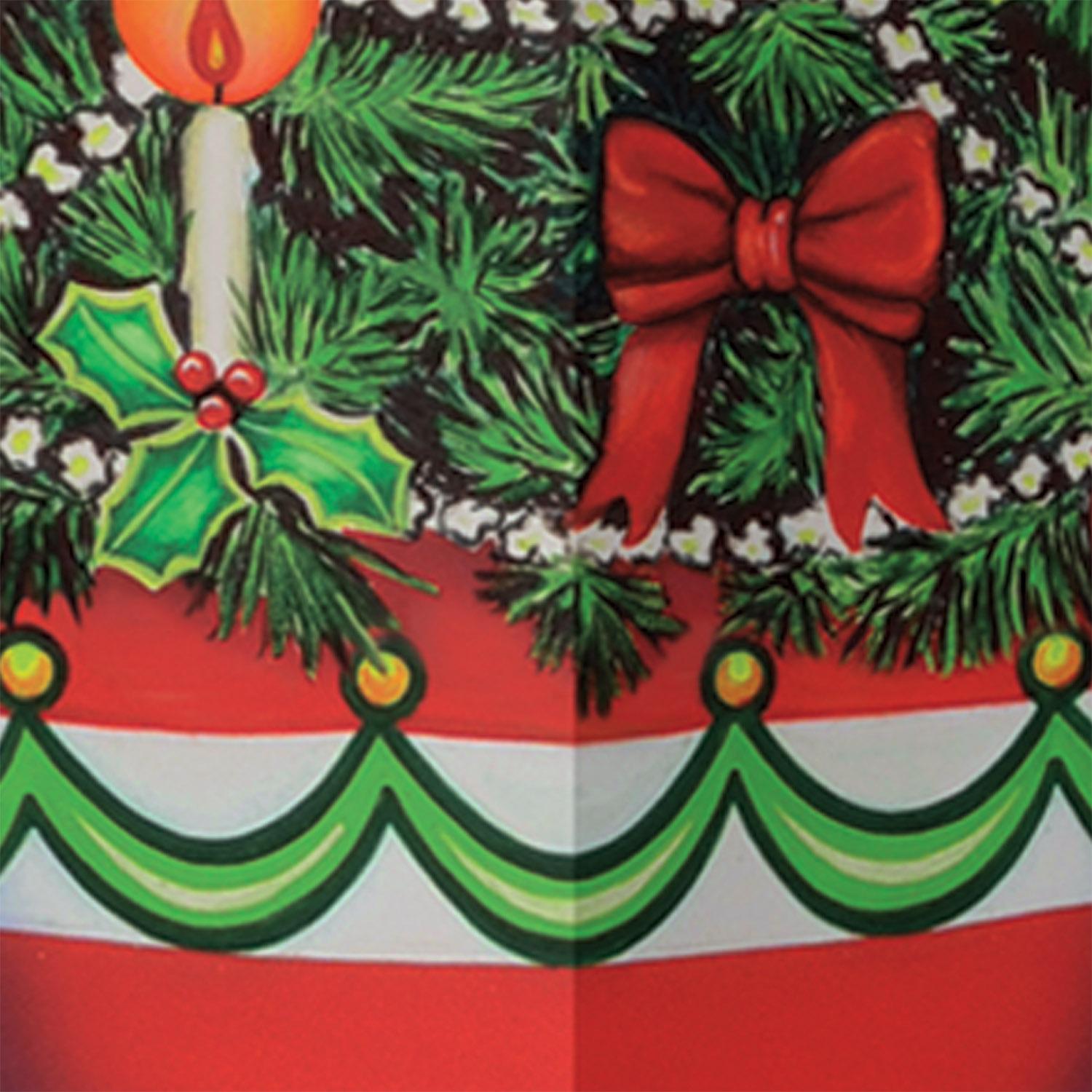 12 Pack Beistle 3D Christmas Tree Centerpieces - Holiday Table Decorations for Christmas Parties, Home & Office Decor