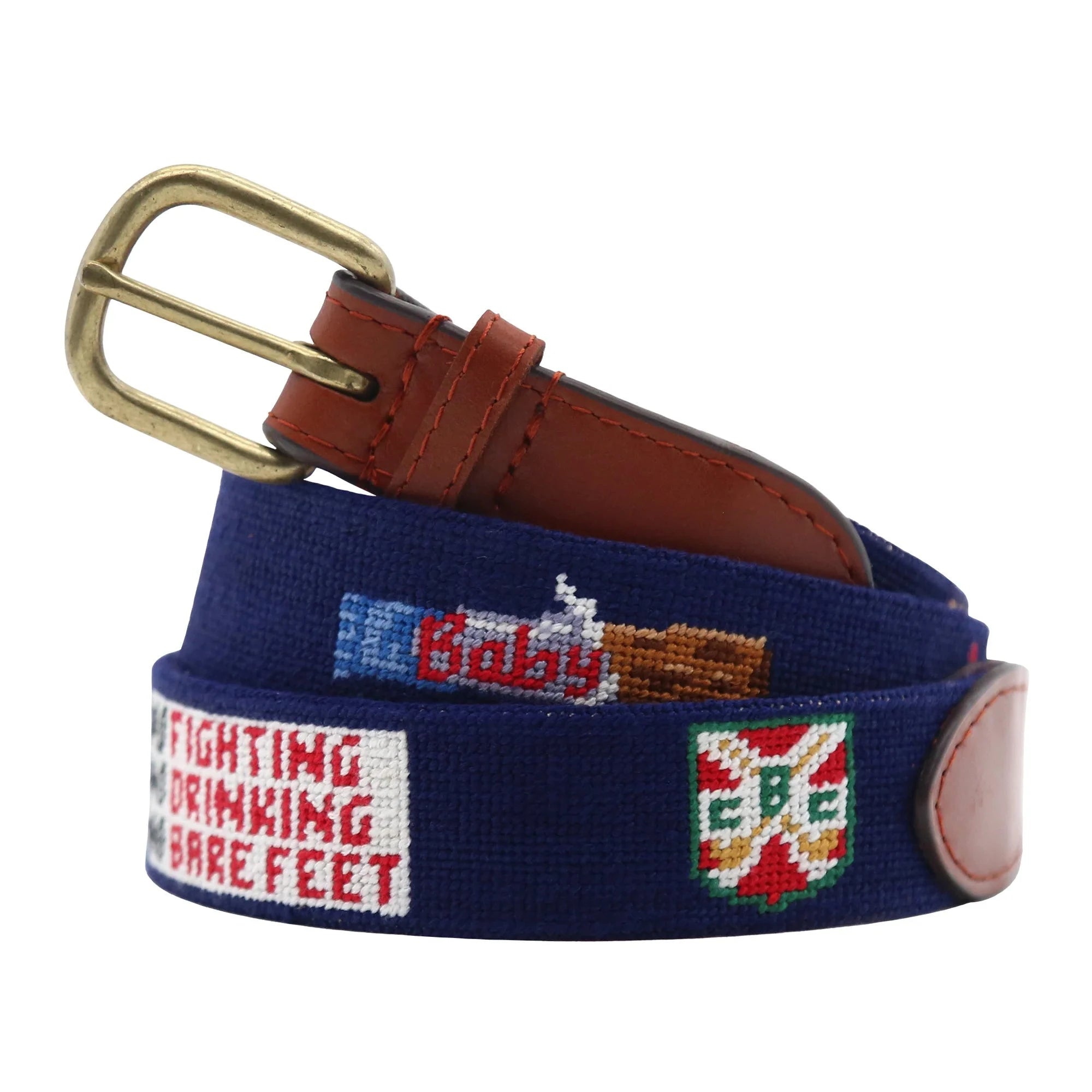 Premium Needlepoint Belt for Men - Classic Golf & Casual Wear - Durable & Stylish Accessory for Golfers & Everyday Fashion