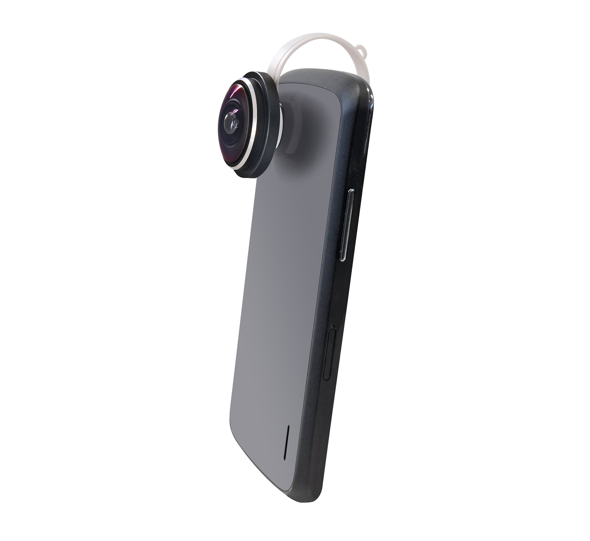 Bresser 238° Super Fisheye Lens for Smartphone - Clip-On Wide Angle Camera Lens for iPhone & Android - Perfect for Travel, Vlogging & Action Photography