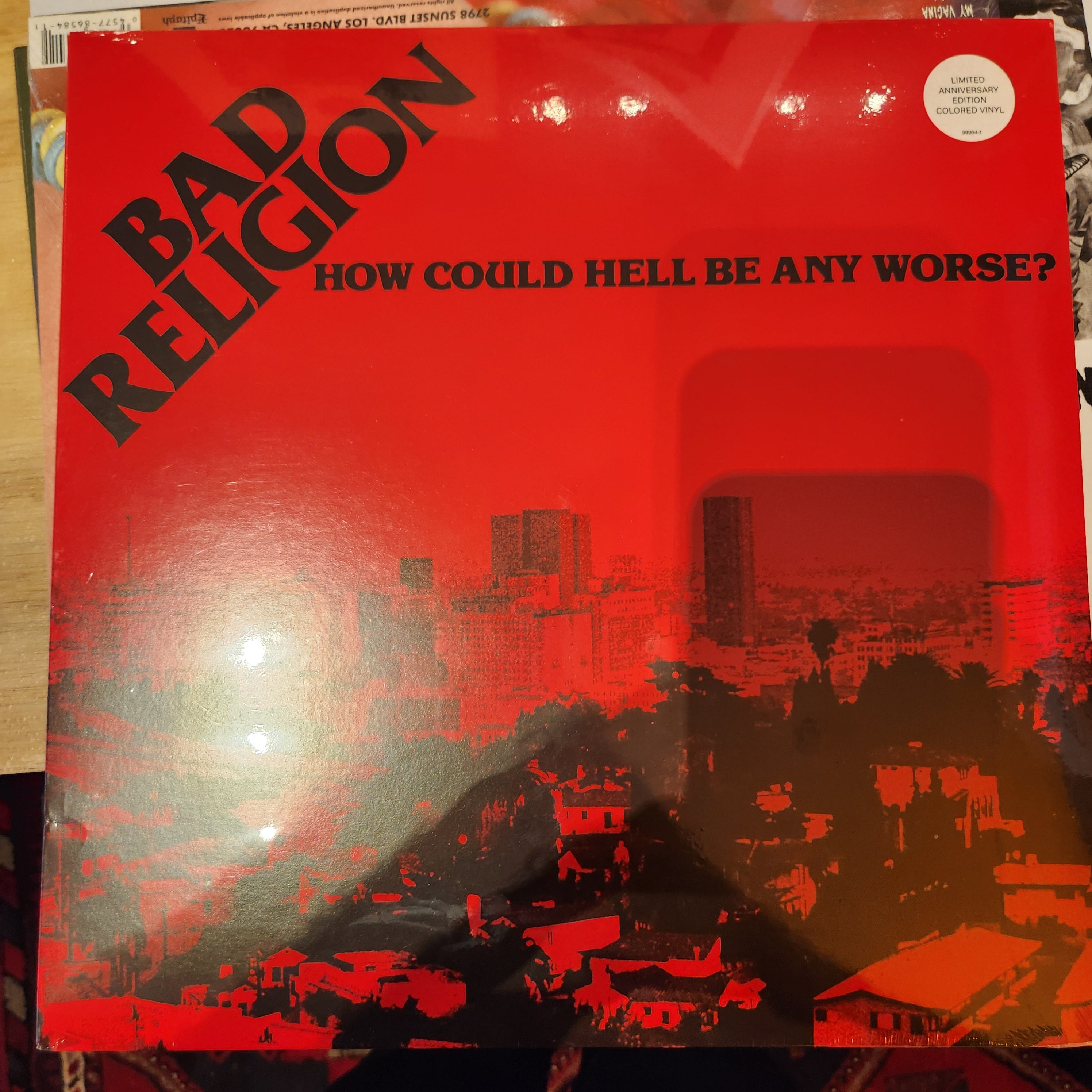 Bad Religion - How Could Hell Be Any Worse Limited Edition Red Vinyl LP | Punk Rock Album | Perfect for Collectors & Music Enthusiasts