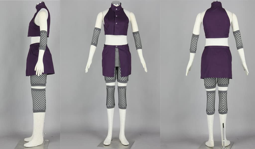 Anime Yamanaka Ino Cosplay Costume - Purple Vest Dress Women's Suit for Halloween & Cosplay Events | Perfect for Conventions, Parties & Themed Gatherings