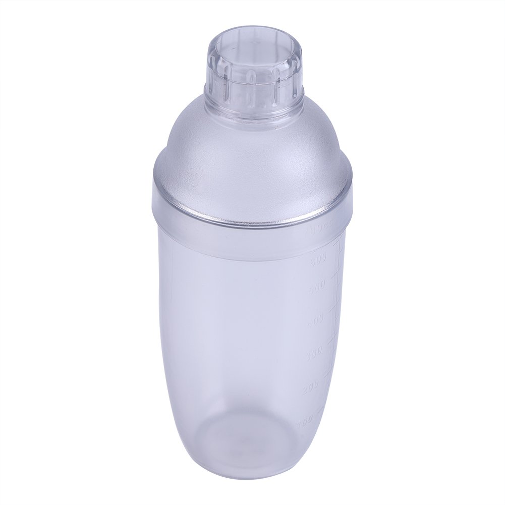 Premium 700cc Transparent PC Cocktail Shaker - Leak-Proof Wine & Milk Tea Mixing Cup - Perfect for Bartenders, Home Bars & Bubble Tea Shops - Ideal for Cocktails, Protein Shakes & Iced Coffee