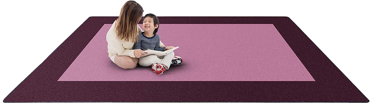 7'8 x 10'9 Soft Plush Area Rug for Living Room - Non-Slip Modern Home Decor Carpet for Bedroom, Office & Dining Room - Cozy Floor Mat for Family Gatherings & Relaxation