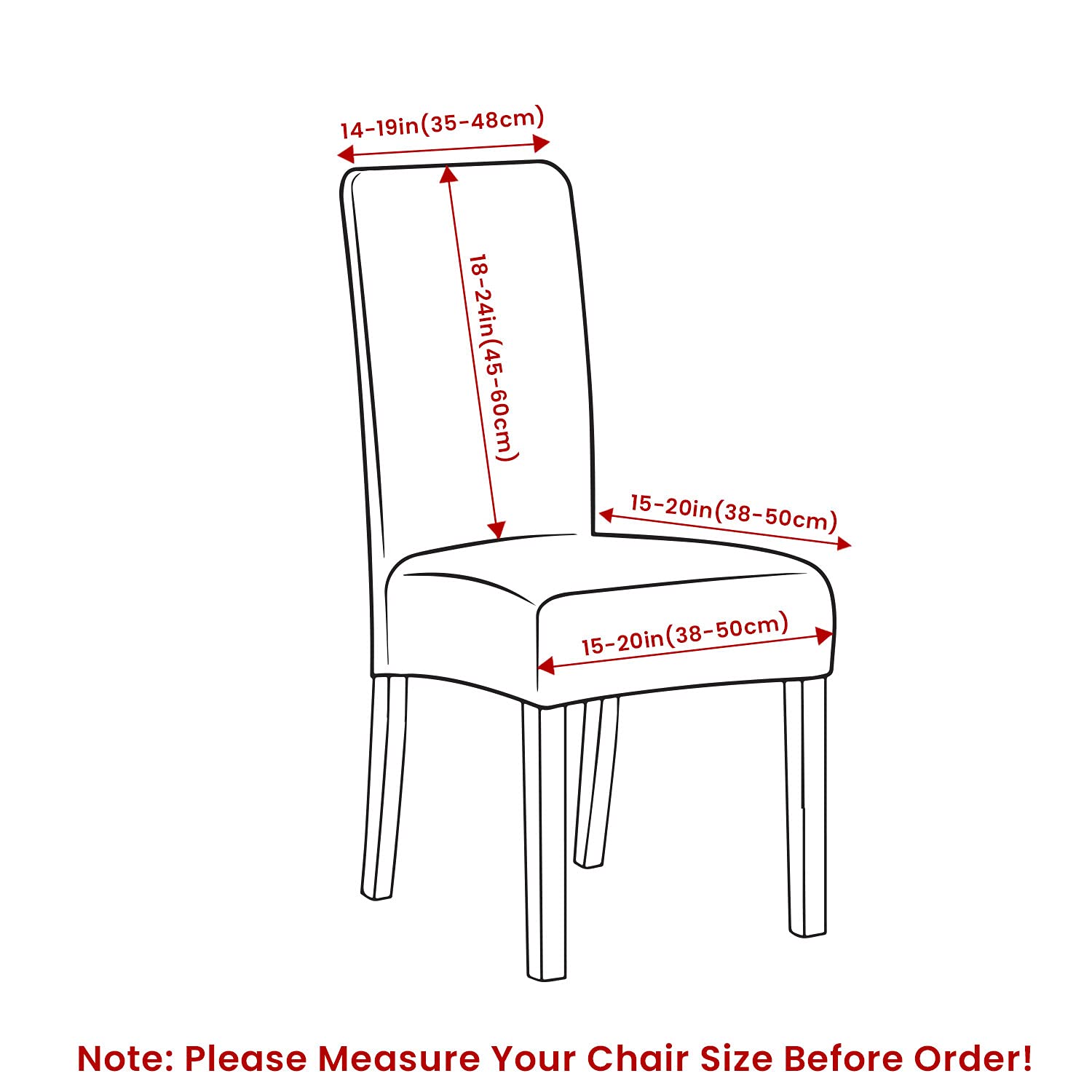Stretch Velvet Dining Chair Covers - Elastic Washable Slipcovers for Chairs (Beige, 4 Pack) | Perfect for Home Dining Room, Hotel, Banquet & Wedding Decor