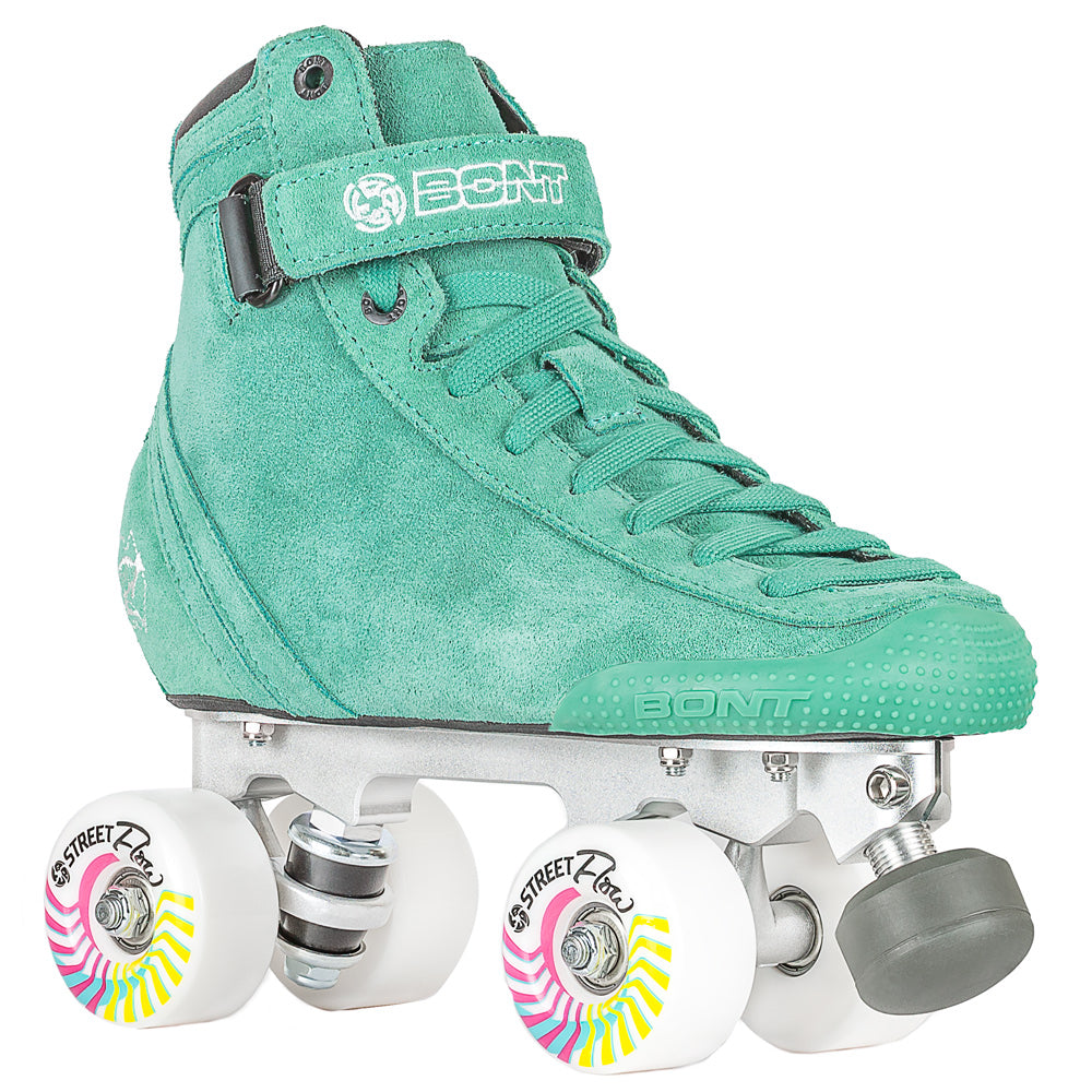 Bont ParkStar Tracer Quad Roller Skates - Complete Package for Park Skating, Derby & Outdoor Roller Skating | Perfect for Adults & Teens