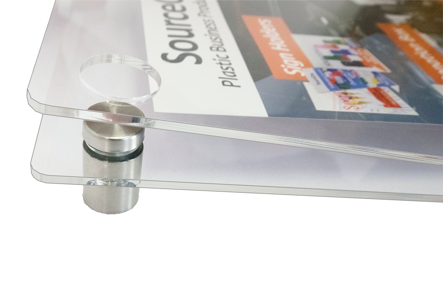 Premium Clear Acrylic Sign Holders 11x8.5