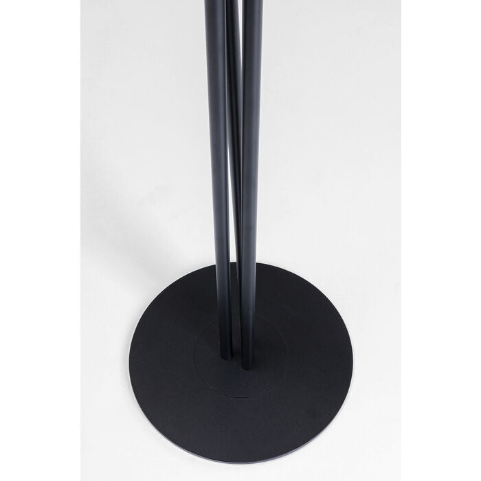 Wall Mounted Coat Rack - Matte Black Entryway Organizer for Hats, Jackets & Bags | Perfect for Hallway, Bedroom or Mudroom Storage