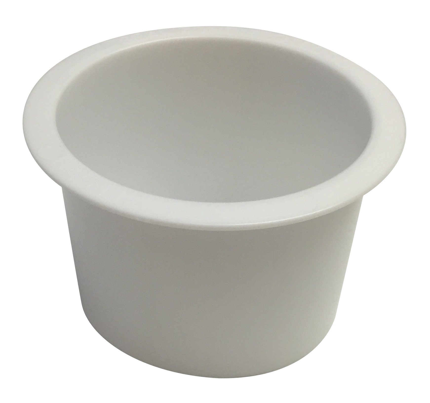 2 Pack White Bag Fill Funnel - Durable Plastic Filling Funnel for Food Storage, Pet Food, Grains & Bulk Items - Perfect for Kitchen, Pantry & Camping Use