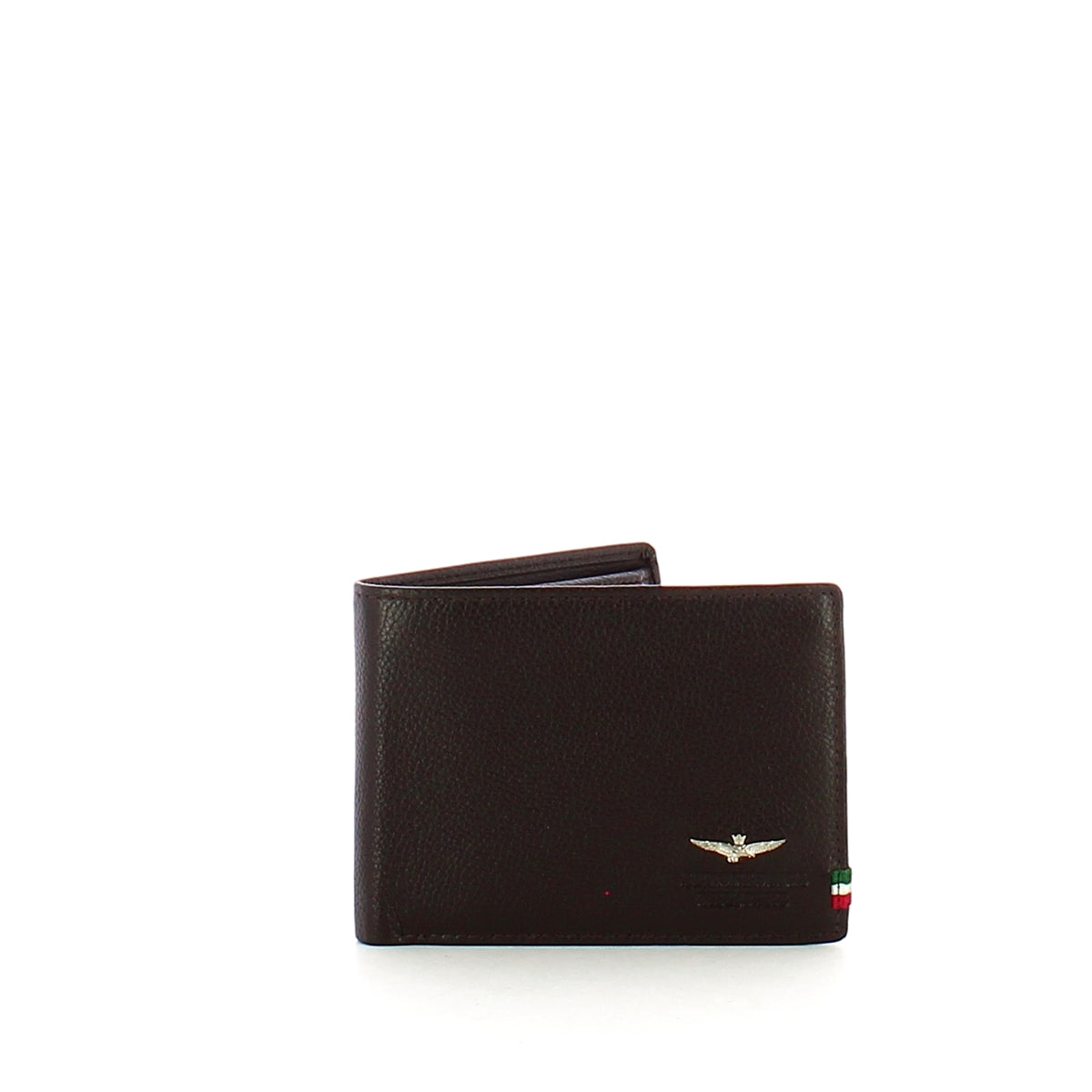 Aeronautica Militare RFID Blocking Wallet with Coin Pouch - AM102 MORO - Secure Travel & Everyday Use for Credit Cards & Cash
