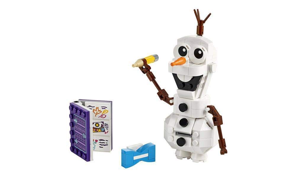 LEGO Disney Frozen II Olaf 41169 Building Kit - 122 Piece Snowman Toy Figure for Kids Ages 6+, Perfect for Birthday Gifts, Christmas Presents & Frozen Themed Playtime