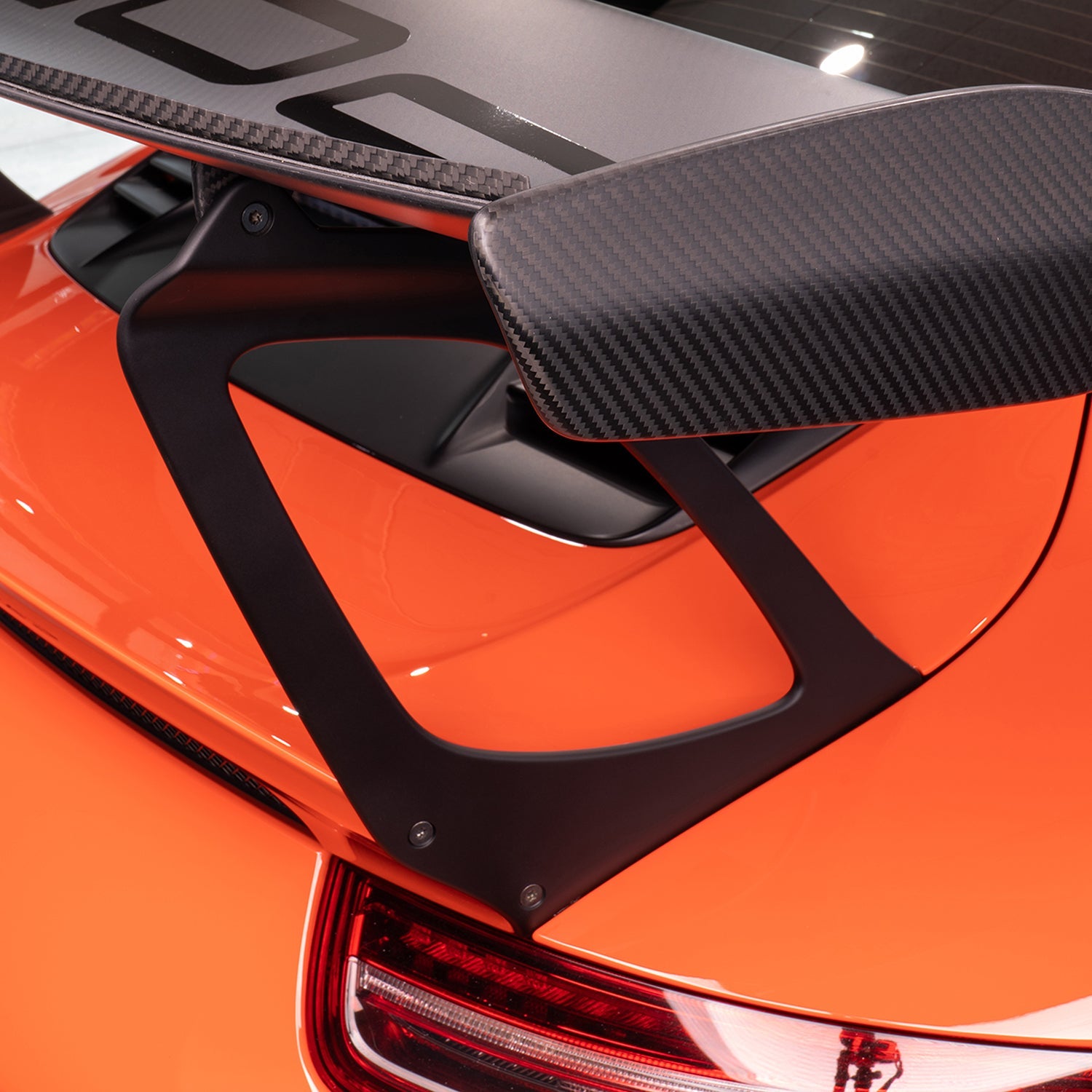 Porsche 991.1 911 GT3RS Extended Wing Risers - High Performance Spoiler Lift Kit for Track Racing & Car Enthusiasts