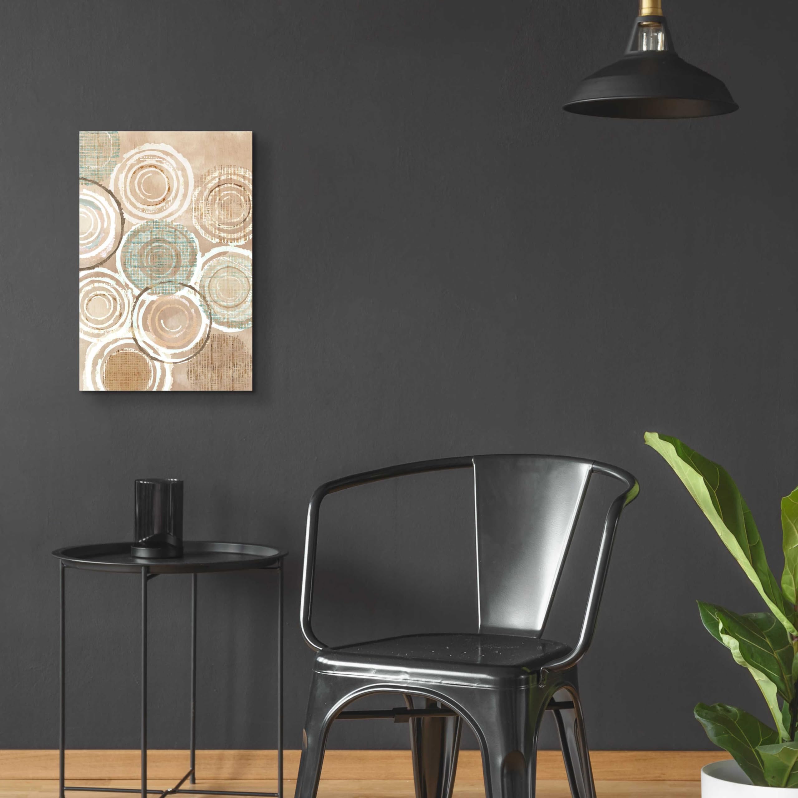 Flora Kouta Woven Baskets III Acrylic Glass Wall Art - 16x24 Inches Modern Home Decor for Living Room, Bedroom & Office