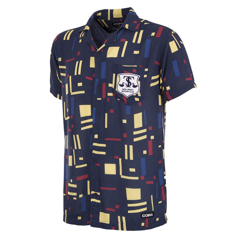 COPA Football Soprano Camp Collar Shirt - Men's Stylish Retro Soccer Jersey for Casual Wear & Match Day Outfits