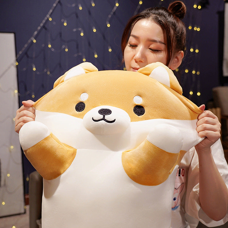 ChonkyShibe™ Giant Shiba Inu Plush Dog Pillow - Extra Large Cute Stuffed Animal for Home Decor, Bedroom, and Gifts | Perfect for Cuddling, Anime Fans, and Dog Lovers