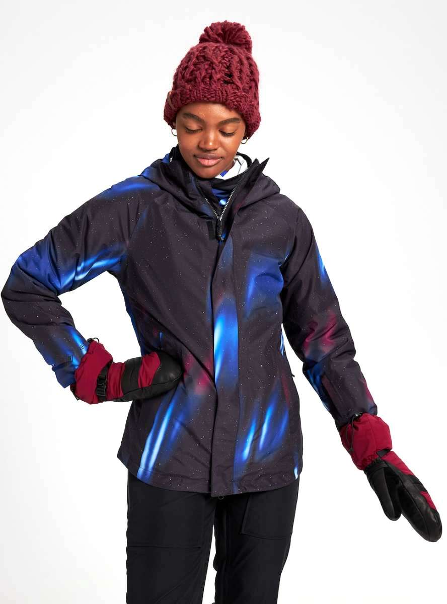 Burton Women's Gore-Tex Powline Insulated Jacket - Waterproof & Warm Winter Snow Jacket for Skiing, Snowboarding & Outdoor Adventures (2021-2022)