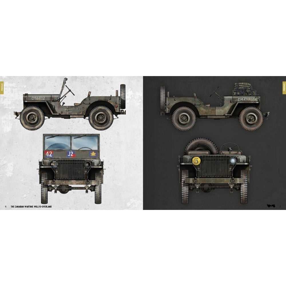 AK Interactive AK130002 1/35 Scale Canadian Wartime Willys Overland Jeep Model Kit - Military Vehicle Model for Collectors & Hobbyists | Perfect for Dioramas, WWII Displays & Scale Modeling Projects