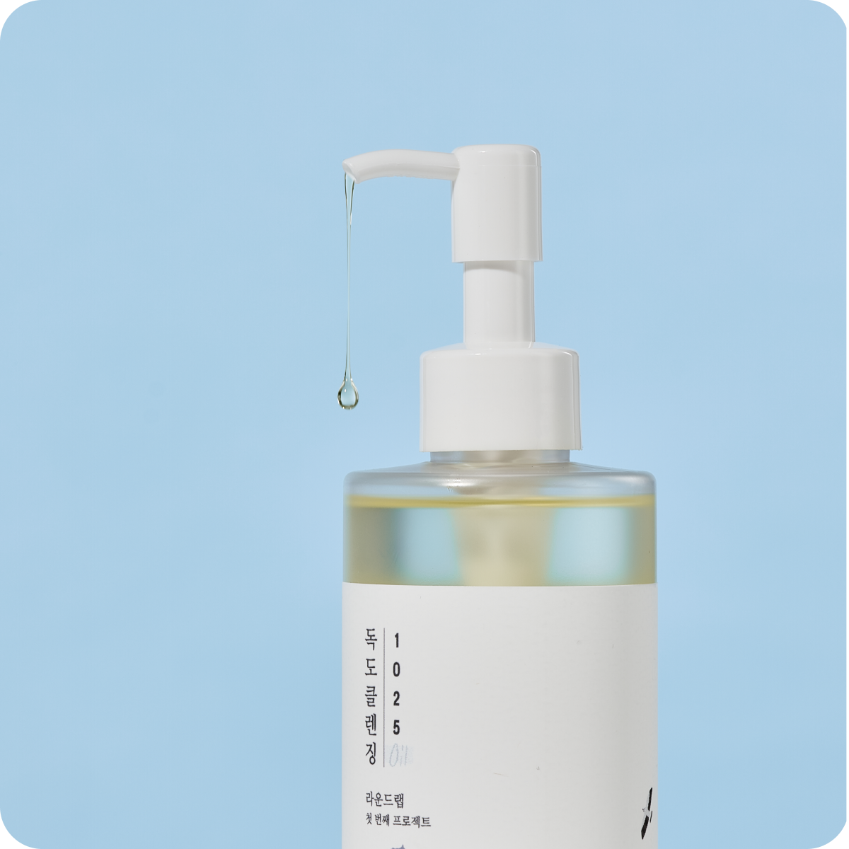 ROUND LAB 1025 Dokdo Cleansing Oil 200ml - Gentle Facial Cleanser for Sensitive Skin | Deep Cleansing & Makeup Removal | Perfect for Daily Skincare Routine
