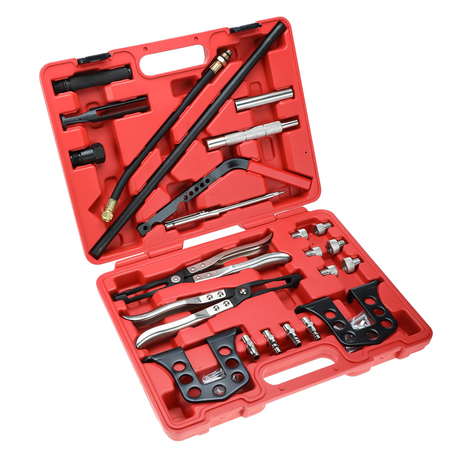 Universal Car Engine Overhead Valve Spring Compressor Tool Kit - Professional Valve Spring Remover & Installer for Automotive Repair - Perfect for DIY Mechanics & Professional Garage Use