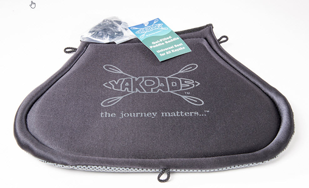 Yakpads Kayak Paddle Saddle - Comfortable Padded Gel Seat Cushion for Kayaking, Canoeing & Boating - Waterproof & Non-Slip Design for Outdoor Adventures