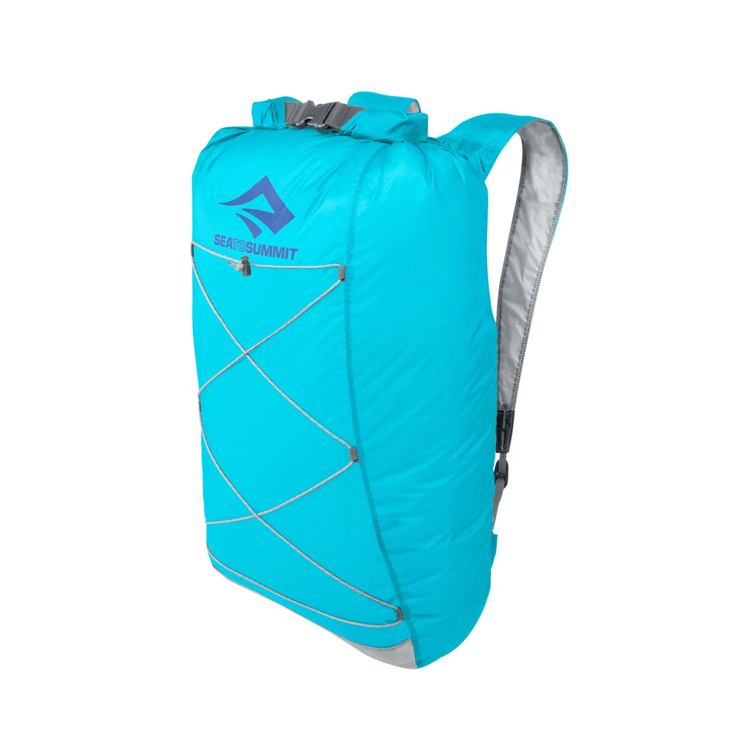 Sea to Summit Ultra Sil Dry Day Pack 22L - Lightweight Waterproof Hiking Backpack for Outdoor Adventures, Travel & Camping