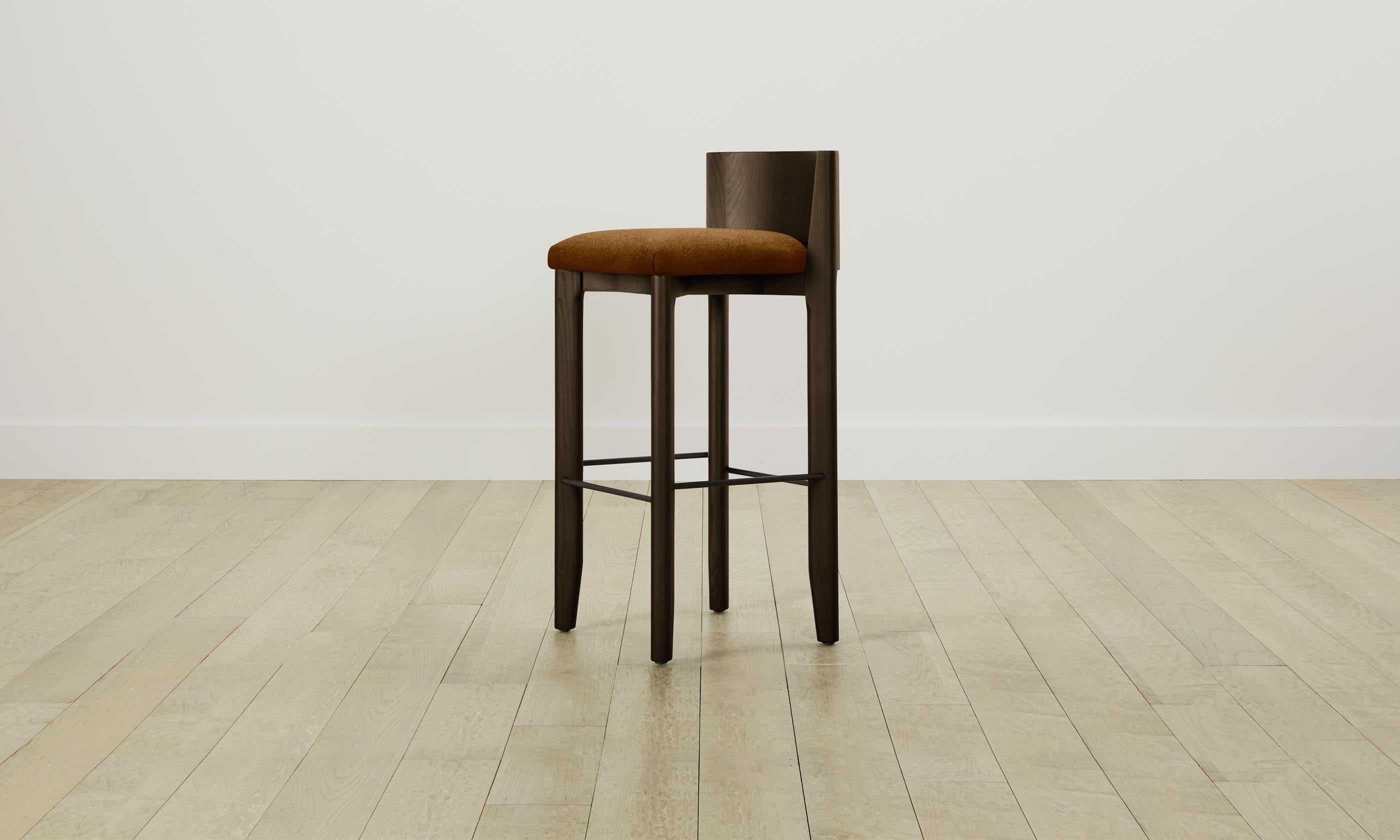 Premium Mohair Brown Sugar Bar & Counter Stool - The Delancey - Modern Kitchen & Dining Room Seating for Home Bars, Breakfast Nooks & Entertainment Areas