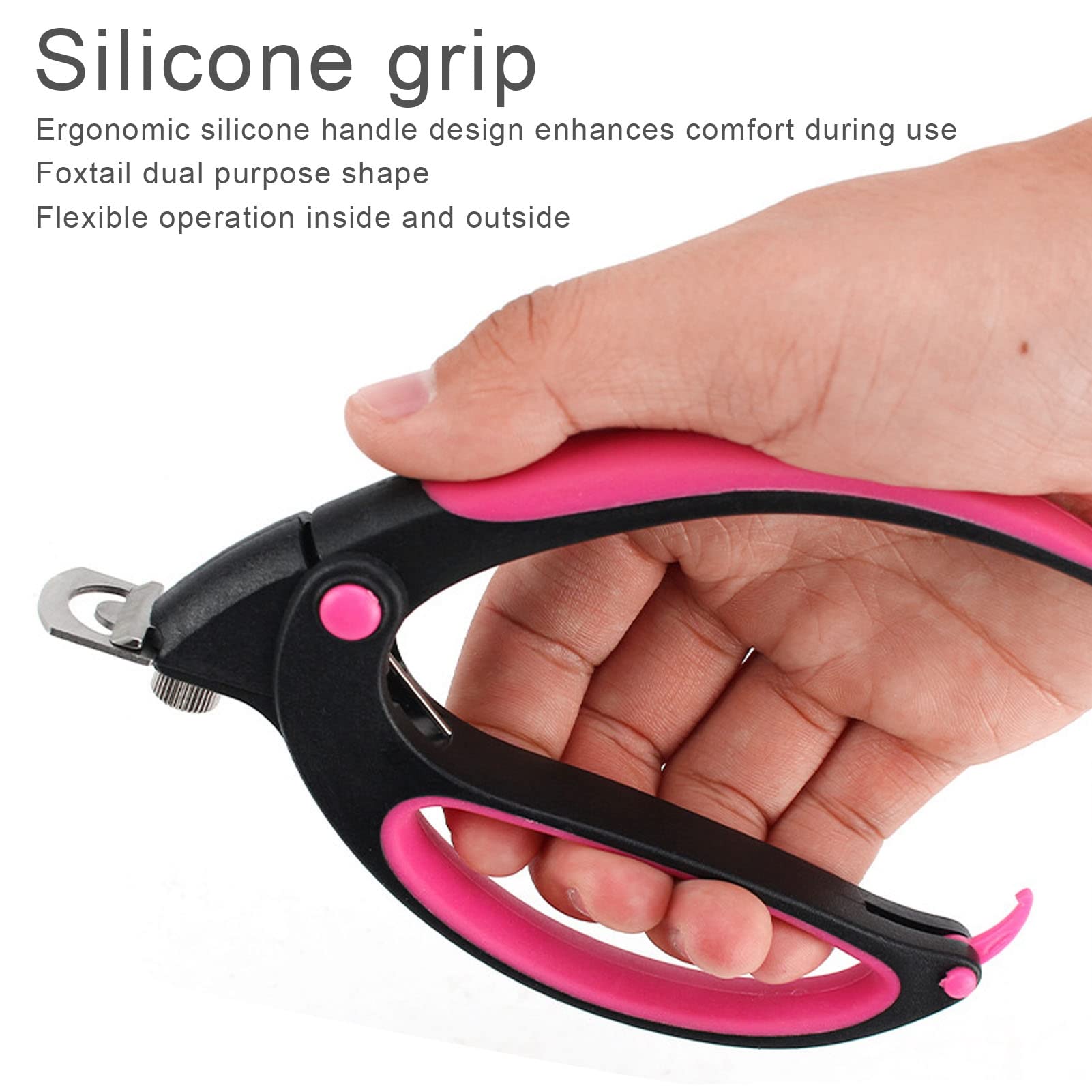 Professional Acrylic Nail Clipper for Salon & Home - False Nail Cutter with Sharp Blades for Easy Trimming | Perfect for Manicures, Pedicures & DIY Nail Art at Home or Salon Use