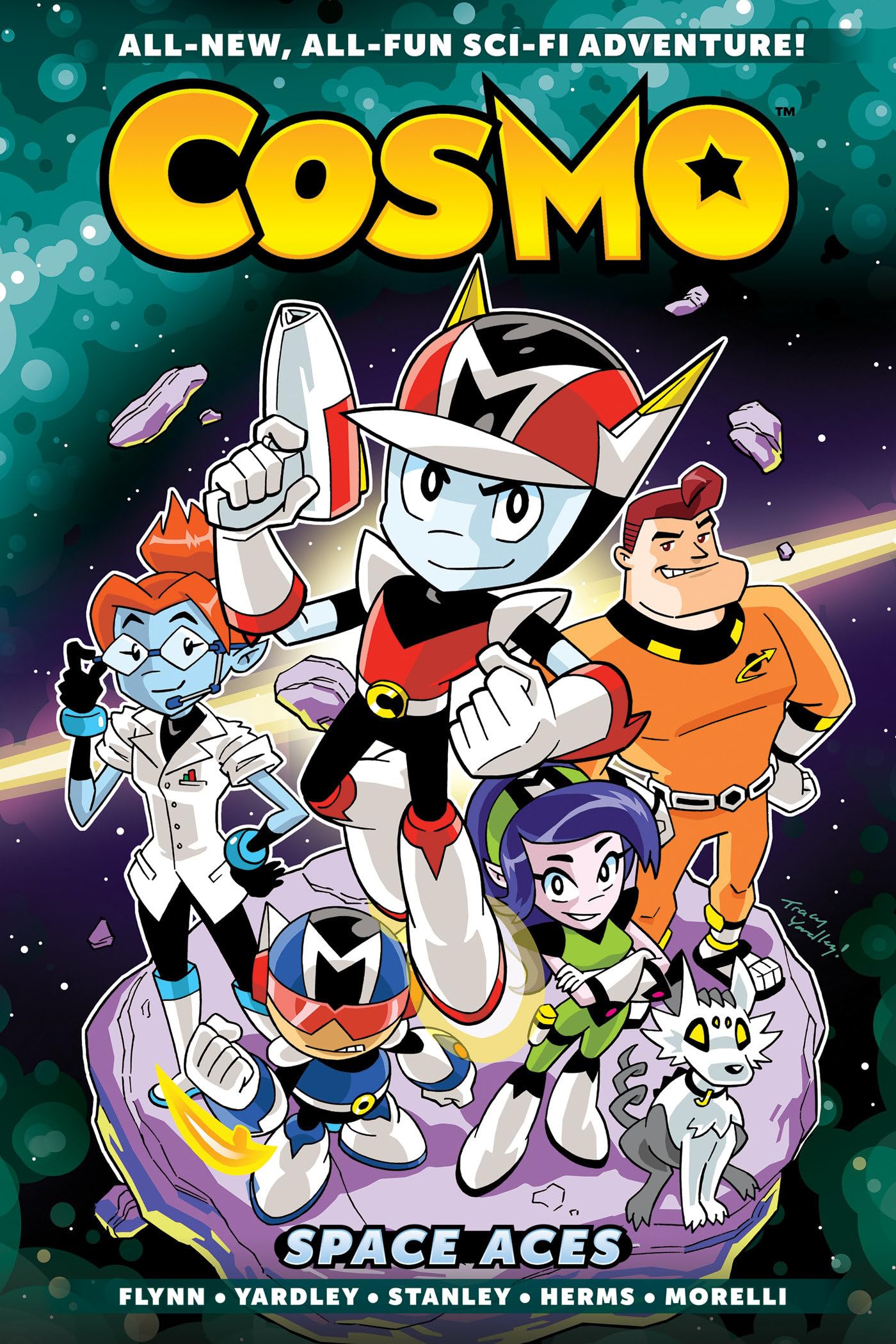 Cosmo Vol. 1: Space Aces - Sci-Fi Comic Book Collection | Space Adventure Graphic Novel | Perfect for Collectors & Sci-Fi Fans | Great for Gifts, Reading & Display