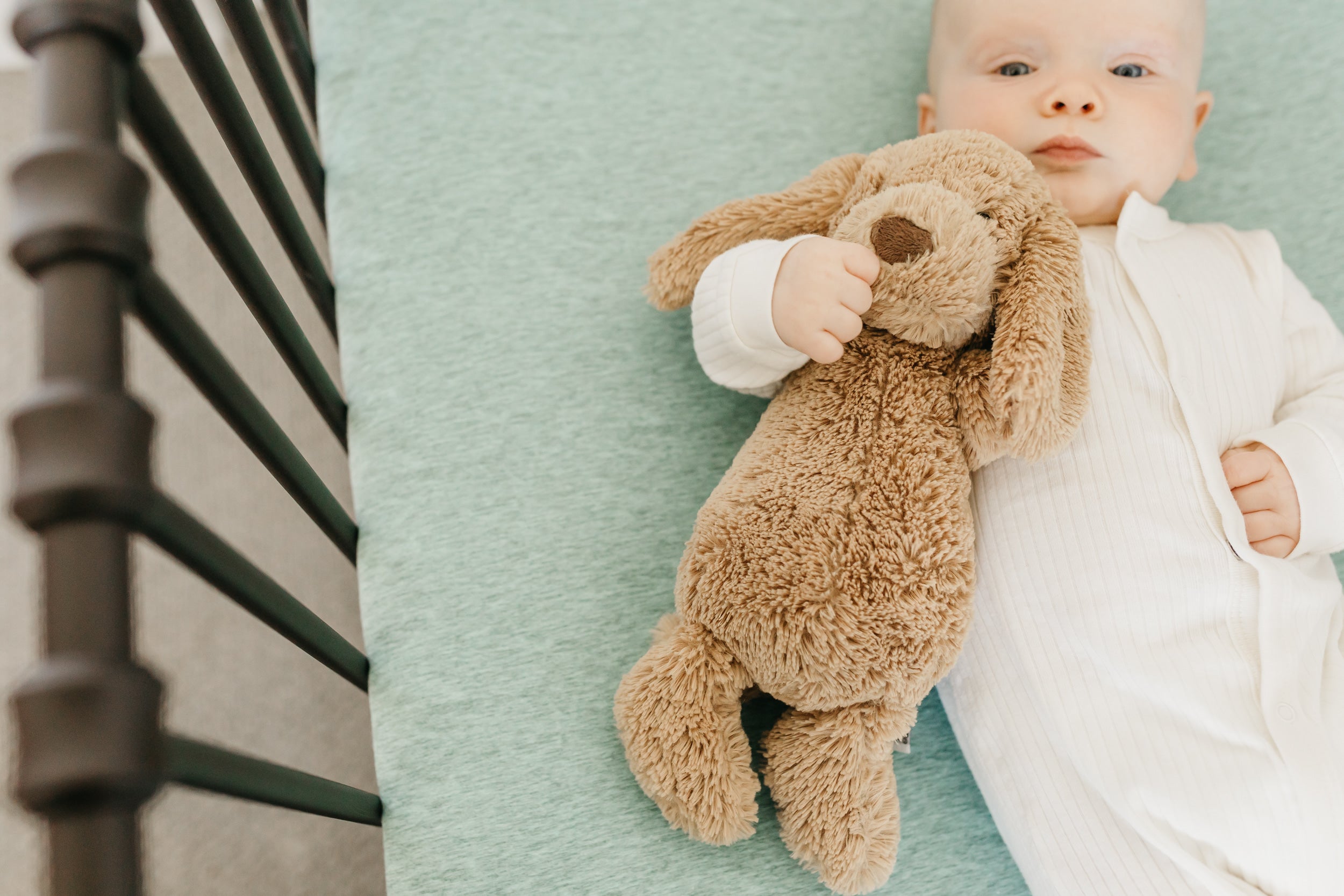 Premium Soft Knit Fitted Crib Sheet - Breathable Baby Crib Mattress Cover for Emerson & Standard Cribs - Perfect for Nursery, Daycare & Travel Use