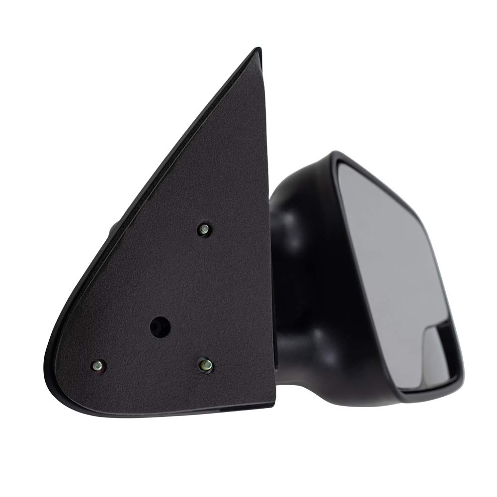 Brock Replacement Manual Telescopic Tow Mirrors with Spotter Glass for 1999-2007 Chevy Silverado & GMC Sierra - Driver & Passenger Side Set - Perfect for Towing, Hauling & Improved Rear Visibility