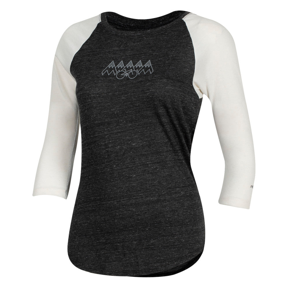 Women's Graphic Raglan T-Shirt - Stylish Casual Short Sleeve Tee for Everyday Wear | Perfect for Outfits, Streetwear & Layering